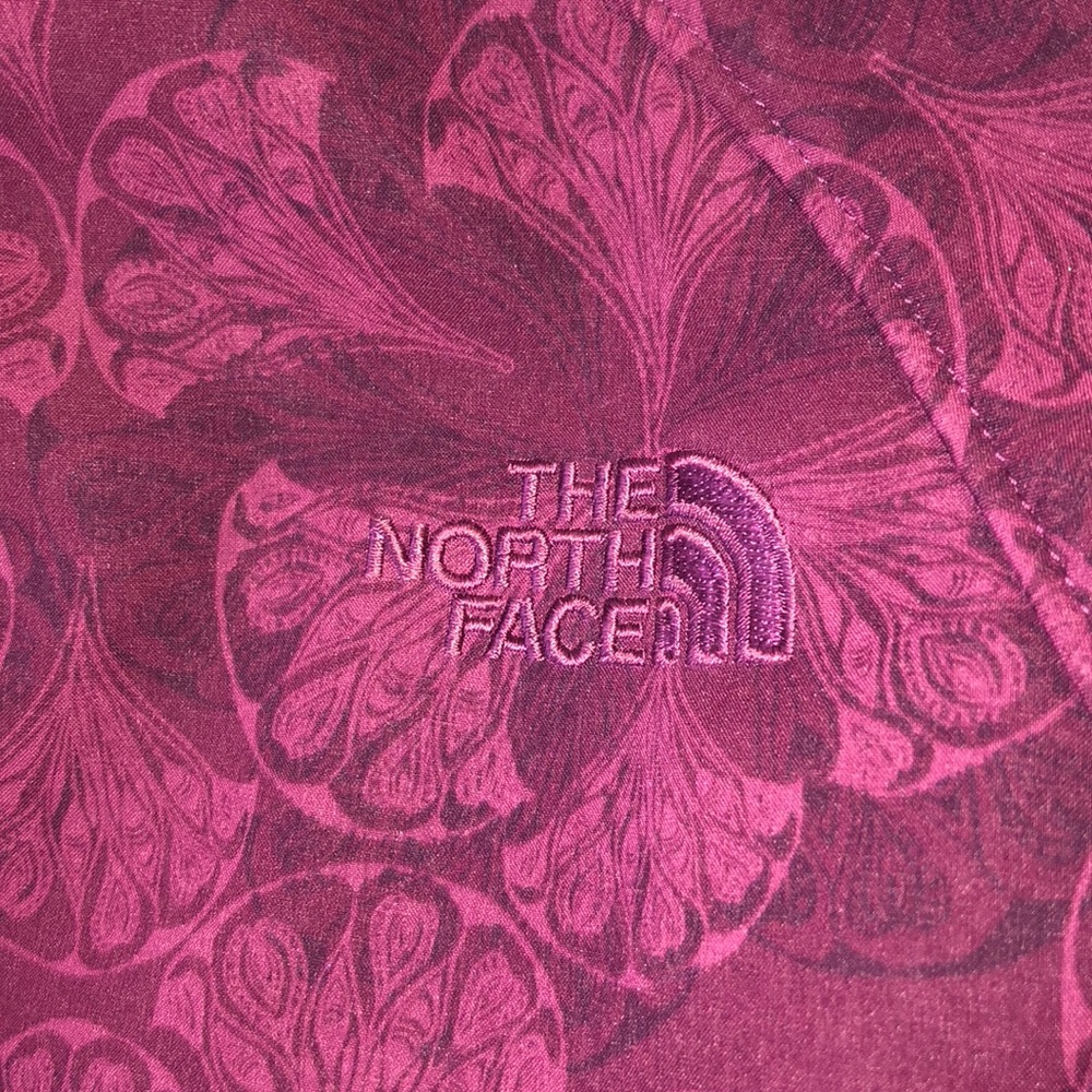 Maroon North Face Shell Jacket - image 4